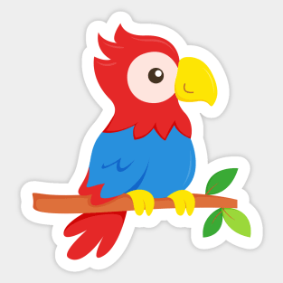 Parrot for Kids Sticker
